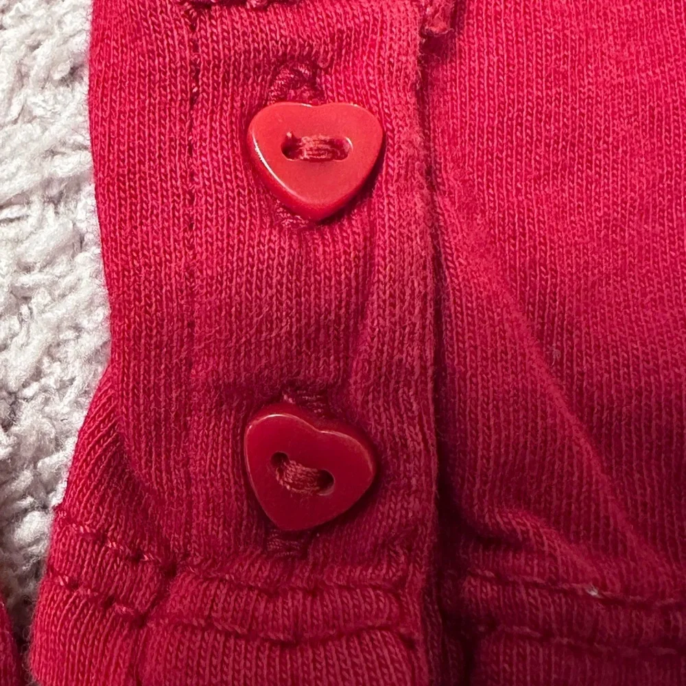 Baby Gap 3 Piece Outfit Set 9-12M Heart Leggings & Bodysuits